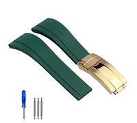 BNCXMO Cinghia di orologio in gomma per tudor braccialetto nero blu verde impermeabile di silicio orologi banda braccialetto 20mm 21mm