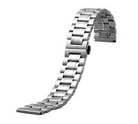 BNCXMO Cinghia di orologio in metallo inossidabile cinghia in acciaio inossidabile compatibile con bracciale di sostituzione da 18 mm -28 mm di sostituzione maschile /22 mm/siliver