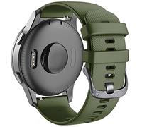 BNCXMO Cinghia di orologio in silicone per vivoactive 4 4s Forerunner 245 645 Vivoactive 3 Bracciale intelligente 18 20 22 mm cinghia da polso da polso