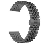 BNCXMO Cinghia in acciaio inossidabile solido cinghia di orologi, adatto per cinghia di sostituzione in acciaio inossidabile a rilascio rapido cinghia in metallo in metallo 20 mm 22 mm /22 mm/dorato