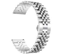 BNCXMO Cinghia in acciaio inossidabile solido cinghia di orologi, adatto per cinghia di sostituzione in acciaio inossidabile a rilascio rapido cinghia in metallo in metallo 20 mm 22 mm /22 mm/dorato