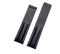 BNCXMO Cinghia in pelle autentica per Breitling Watch Band Bracciale in pelle di mucca con fibbia di schieramento 22mm 24mm di guardia