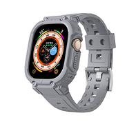 BNCXMO Cinta di custodia per una fascia di silicone Ultra 49mm 45mm 44mm 41mm per iwatch Serie 8 7 6 Bracciale sportivo di copertura ultra protettiva