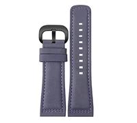 BNCXMO Cinta di pelle autentica per la banda di orologi Sevenfriday Q203 M203 P1 P2 S2 M2 Q2 03 01 02 Blue Blue 28mm cinghia di orologio da mucca (colore: marrone scuro, taglia: 28mm)