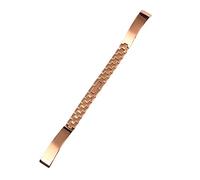 BNCXMO Cinta di sostituzione del braccialetto in oro in oro rosa argento in acciaio inossidabile 6 8 10 12 14 mm Diazione di piccole dimensioni Lady Fashion Watch Catena