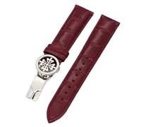BNCXMO Cinta d'oro in pelle genuina 19mm 20mm 22 mm di orologeria per bande di Wath di Patek Philippe con acciaio inossidabile Distribuisci uomini di chiusura