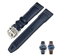 BNCXMO Cinta d'oro in pelle genuina 20mm 21mm 19mm 22mm di orologi per mucca per la cova per iwc mark big pilot spitfire portofino watch accessori