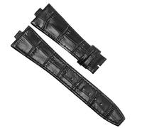 BNCXMO Cinta in pelle autentica per serie 4500V 5500V P47040 Fibbia in acciaio inossidabile 25 * 8 25 * 7 cinghia di orologio (), 25mm-7mm