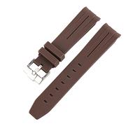 BNCXMO Cinturini in gomma da 20 mm con fibbia ad ardiglione per cinturino per orologio da 20 mm Bracciale in silicone impermeabile Accessori per orologi con strumenti