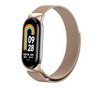 BNCXMO Cinturino ad anello milanese per banda mira 8 NFC Acciaio inossidabile Rilascio rapido Correa Miband8 Bracciale MI BAND 8 Accessori Accessori