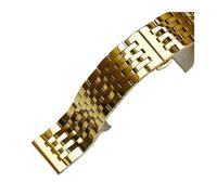 BNCXMO Cinturino da orologio in acciaio inossidabile 12 mm 14mm 16mm 18 mm 20mm 22 mm 24mm 24 mm di sostituzione della fascia in metallo Bracciale da donna da donna