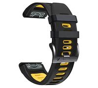 BNCXMO Cinturino in silicone per Fenix 7 6 6Pro 5 5 Plus 935 945 S60 S62 QuickFit 22mm braccialetti, 22mm Fenix 6 6Pro, A