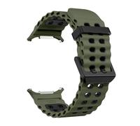 BNCXMO Cinturino in silicone per orologio Bracciale Ultra 47mm NO GAPS Sport Bandiera bicolore per cinturini Ultra Galaxy 7 Ultra