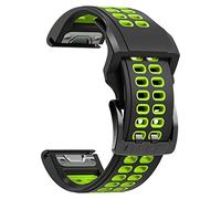 BNCXMO Cinturino in silicone sportivo QuickFit 22mm per Fenix 7x 7 6 Pro Fenix6 5 Plus/Epix/Instinct/Coros Vertix Watch Band Watchband