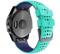 BNCXMO Cinturino Quickfit da 22 mm per Fenix 7 6 6Pro 5 5Plus cinturino in silicone per Approach S60 S62 forerunner 935 945 cinturino da polso, For S60 S62, A