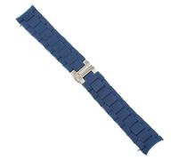 BNCXMO Copertura classica da 20 23 mm in silicone in acciaio inossidabile solido per Armani AR5858 5943 5941 5867 5981 Class di distribuzione (colore: F, dimensione: 20mm)