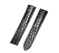 BNCXMO Crocodile Genuine Leather Watch Band per Omega Strap Watch 300 Deville Watchband Bracciale 19mm 20mm 21mm
