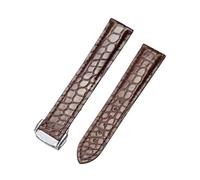 BNCXMO Crocodile Genuine Leather Watch Band per Omega Strap Watch 300 Deville Watchband Bracciale 19mm 20mm 21mm