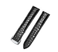 BNCXMO Crocodile Genuine Leather Watch Band per Omega Strap Watch 300 Deville Watchband Bracciale 19mm 20mm 21mm