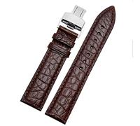 BNCXMO Crocodile in pelle di guardia per qualsiasi braccialetto di marca 12 13 14 14 mm cinghie con chiusura pieghevole