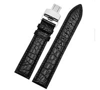 BNCXMO Crocodile in pelle di guardia per qualsiasi braccialetto di marca 12 13 14 14 mm cinghie con chiusura pieghevole