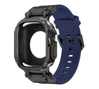 BNCXMO Custodia per cinturini per banda Ultra 2 49mm 44 mm 45 mm Copertina di copertura in silicone Bracciale per iWatch Series 9 8 7 6 5 4 Canda di guardia