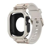 BNCXMO Custodia per cinturini per banda Ultra 2 49mm 44mm 45mm TPU Protector Case Cover Bracciale silicone per Iwatch Series 9 8 7 6 5 4 Canda di guardia