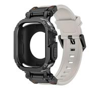 BNCXMO Custodia per cinturini per banda Ultra 2 49mm 44mm 45mm TPU Protector Case Cover Bracciale silicone per Iwatch Series 9 8 7 6 5 4 Canda di guardia