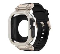 BNCXMO Custodia per cinturini per banda Ultra 2 49mm 44mm 45mm TPU Protector Case Cover Bracciale silicone per Iwatch Series 9 8 7 6 5 4 Canda di guardia