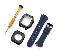 BNCXMO Custodia per cinturino in acciaio inossidabile per modifica della banda 45 mm 44 mm 41 mm Mod Kit set per IWatch Series 7 6 SE 5 4 3 2 1