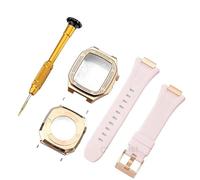 BNCXMO Fai da te per banda 7 6 metallo in acciaio inossidabile 45 mm 41 mm set di elastico per orologio per iwatch da 44 mm kit di modifica della cinghia diamante