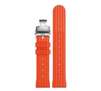 BNCXMO Fascia d'oro in gomma per s-eiko 007 marcia s2 s3 hua wei orologio 2 prolbanda silicone immersione sportiva sostituire la cintura da polso