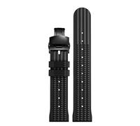 BNCXMO Fascia d'oro in gomma per s-eiko 007 marcia s2 s3 hua wei orologio 2 prolbanda silicone immersione sportiva sostituire la cintura da polso