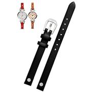 BNCXMO Fashion Genuine Leather Watchband per ES4340 ES4119 ES4000 3745 3861 4026 Donne Bracciale Bracciale cinghia 8mm con vite