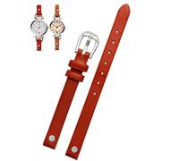 BNCXMO Fashion Genuine Leather Watchband per ES4340 ES4119 ES4000 3745 3861 4026 Donne Bracciale Bracciale cinghia 8mm con vite