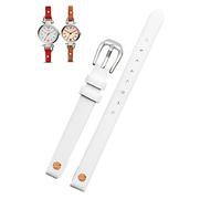 BNCXMO Fashion Genuine Leather Watchband per ES4340 ES4119 ES4000 3745 3861 4026 Donne Bracciale Bracciale cinghia 8mm con vite