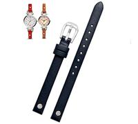 BNCXMO Fashion Genuine Leather Watchband per ES4340 ES4119 ES4000 3745 3861 4026 Donne Bracciale Bracciale cinghia 8mm con vite