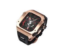 BNCXMO Guarda il kit di modifica della banda , per una custodia in acciaio inossidabile Ultra 49mm , per IWatch Serie 8 Ultra Refit Mod Sports Gugge di gomma