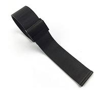 BNCXMO Guarda la cintura da donna in acciaio Bracciale in acciaio inossidabile Sport Accessori per orologi per orologi da uomo impermeabili /22 mm/nero