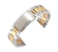 BNCXMO Il braccialetto di sostituzione della cinghia della cinghia del cinturino da orologio è adatto per orologi da 16 mm, 18 mm, 20 mm, larghezza 22 mm/argento/20 mm
