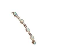 BNCXMO Il miglior braccialetto opale di regalo di nozze 925 Silver Natural e genuino Opal Bracciale