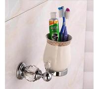 BNCXMO Il moderno set di hardware per bagno cromato comprende portacarpa per toilette porta portabicchiere porta tazza di tazza di tessuto e gancio di veste