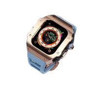BNCXMO Kit di banda di orologio modifica fai -da -te , per fascia di metallo in metallo in acciaio inossidabile Ultra 49mm , per il kit MOD Serie MOD IWATCH Cingcio