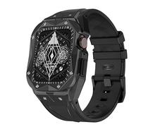 BNCXMO Kit di modifica del lusso Mod Metal Frame Gambel per custodia della banda 7 6 5 4 3 44 mm 45 mm Cinturino da guardia per iwatch 7 6 5 SE