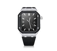 BNCXMO Kit di modifica della custodia di lusso da 44 mm per banda 44 MOD KIT FEMILE METALE CINGOLO PER IWATCH 4 5 6 6 Accessori