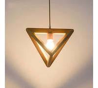 BNCXMO Lampadiers, Illuminazione Giapponese Illuminazione appesa, lampadario Creativo in Legno, Luce del Salotto del Soggiorno, Luce a Sospensione di bambù Zen