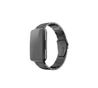 BNCXMO Loop cinturino in acciaio inossidabile adatto alla banda d'onore 6 7 donne in metallo uomini guardano il braccialetto Correa per orologio 2 chiusura