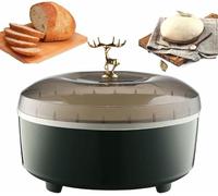 BNCXMO Macchina di fermentazione del Pane con Rivestimento in Acciaio Inossidabile, Serbatoio termostatico Automatico, Impasto per Il Pane (Verde)