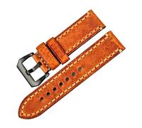 BNCXMO Nuovi accessori per orologi 20 22 24 26 mm Canda di guardia in pelle di mucca italiana Cinta di orologio marrone compatibile con la fascia d'oro