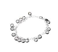BNCXMO Nuovo 2025 925 Silver Cute Bell Charm Bracciale per Le Donne Decorazioni Gioielli Luxury with per i Tuoi Accessori creativi alla Moda Migliore per Regalo